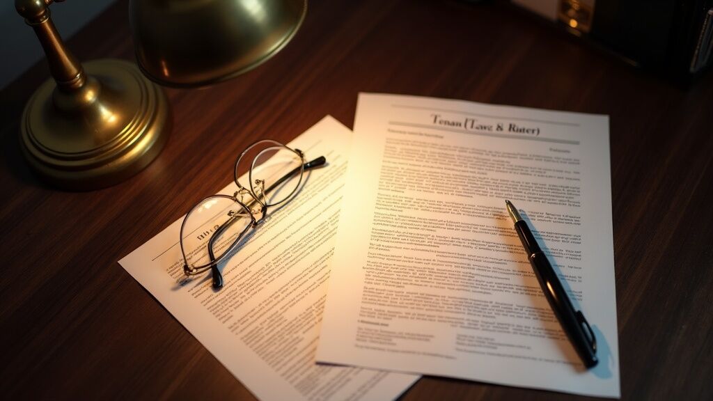 Legal tenant rights documents